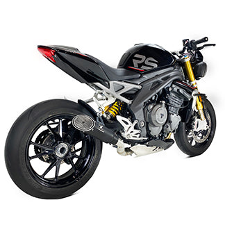 IX RACE ESCAPE RACING MK1 NEGRO TRIUMPH SPEED TRIPLE 1200 RS 2020-23