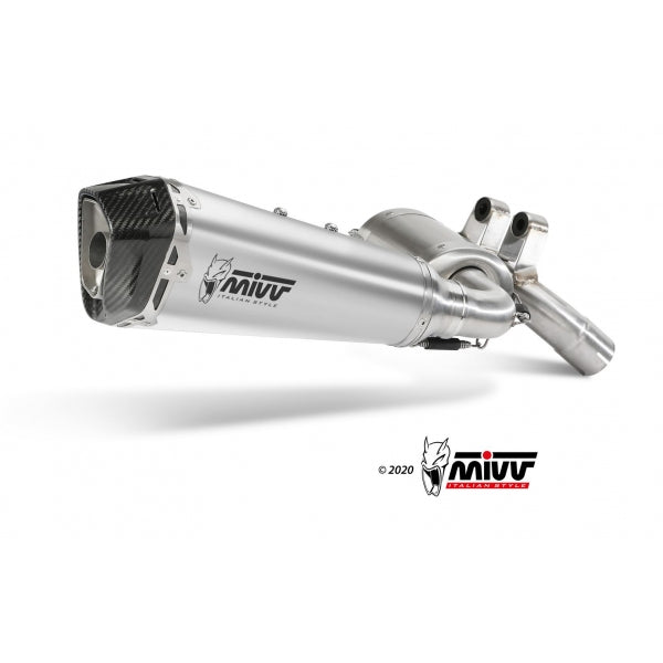 MIVV SLIP-ON DELTA RACE ST. STEEL BMW F 900 XR 2020-24