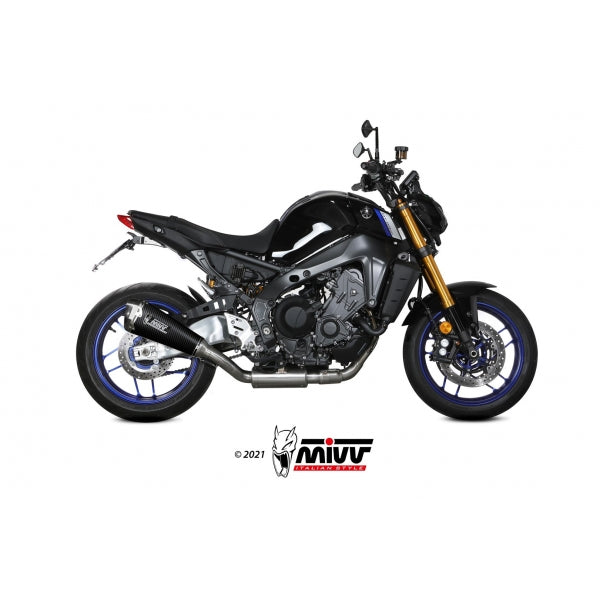 MIVV SISTEMA COMPLETO 3x1 DELTA RACE CARBON YAMAHA MT-09 / SP / FZ-09 2021-23