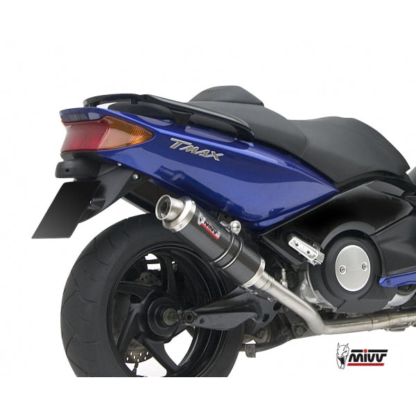 MIVV FULL SYSTEM 2x1 GP CARBON YAMAHA T-MAX 500 2001-07