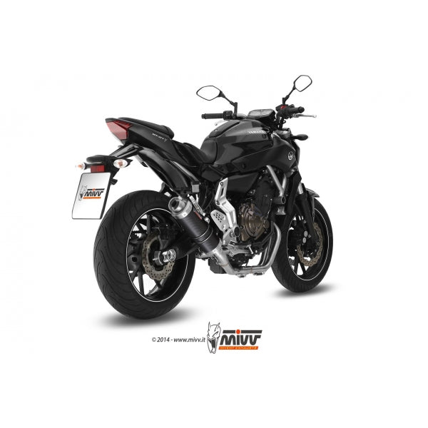 MIVV SISTEMA COMPLETO 2x1 GP CARBON YAMAHA MT-07 / FZ-07 2014-24