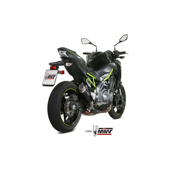 MIVV SLIP-ON GPpro BLACK KAWASAKI Z900 2017-19 / Z900 A2 (35 KW / 70 KW) 2017-24