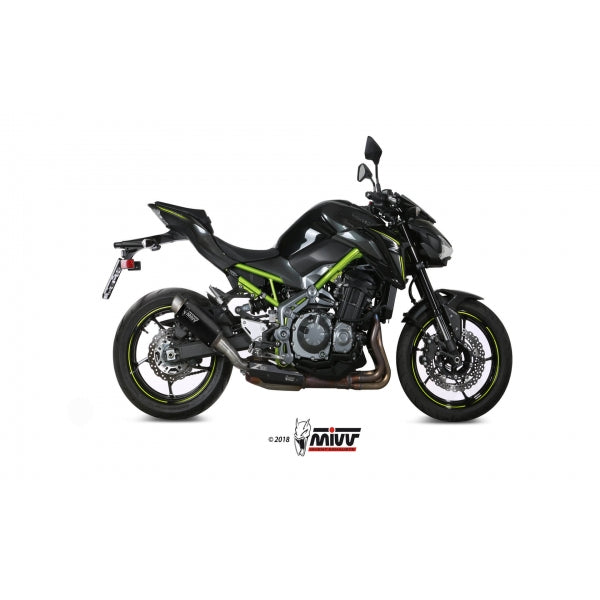 MIVV SLIP-ON GPpro BLACK KAWASAKI Z900 2017-19 / Z900 A2 (35 KW / 70 KW) 2017-24