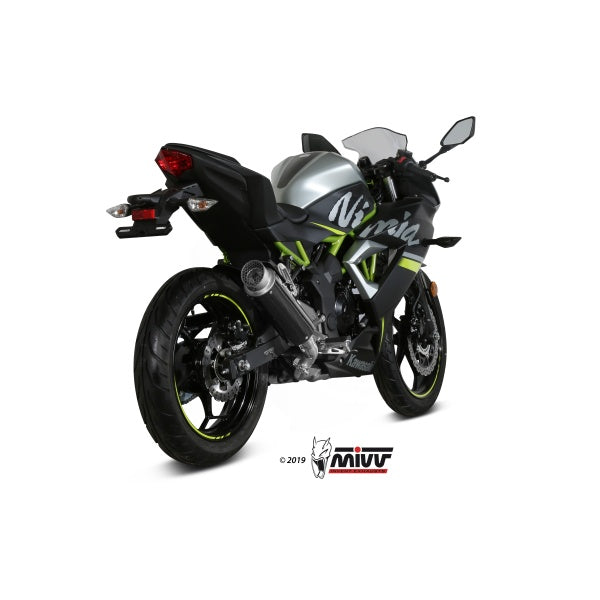 MIVV SLIP-ON GPpro CARBON KAWASAKI NINJA 125 / Z125 2019-24