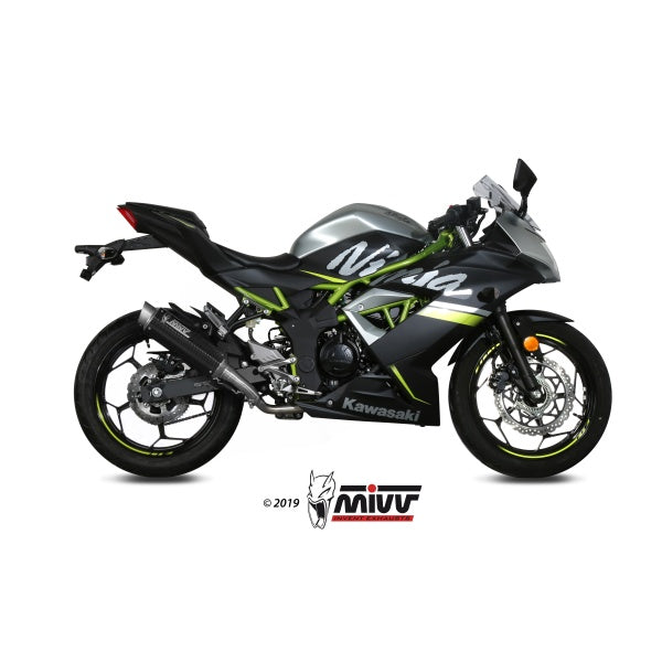 MIVV SLIP-ON GPpro CARBON KAWASAKI NINJA 125 / Z125 2019-24