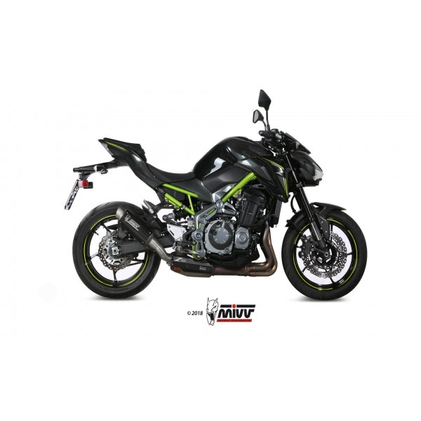 MIVV SLIP-ON GPpro CARBON KAWASAKI Z900 2017-19 / Z900 A2 (35 KW / 70 KW) 2017-24