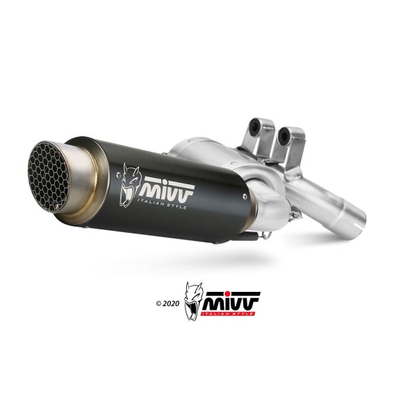 MIVV SLIP-ON GPpro BLACK BMW F 900 R 2020-24