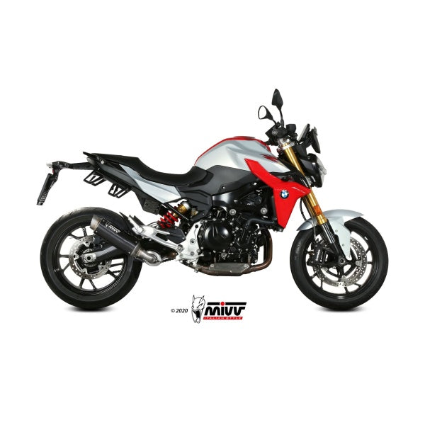 MIVV SLIP-ON GPpro BLACK BMW F 900 R 2020-24