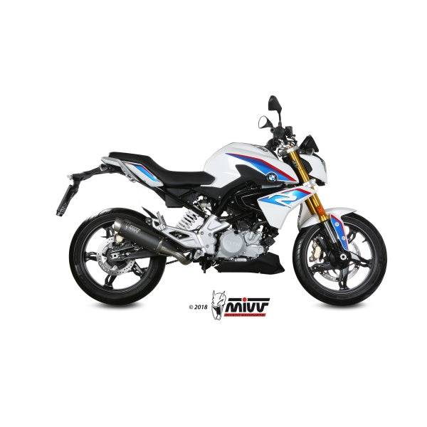 MIVV FULL SYSTEM 1x1 GPpro BLACK BMW G 310 R 2018-24