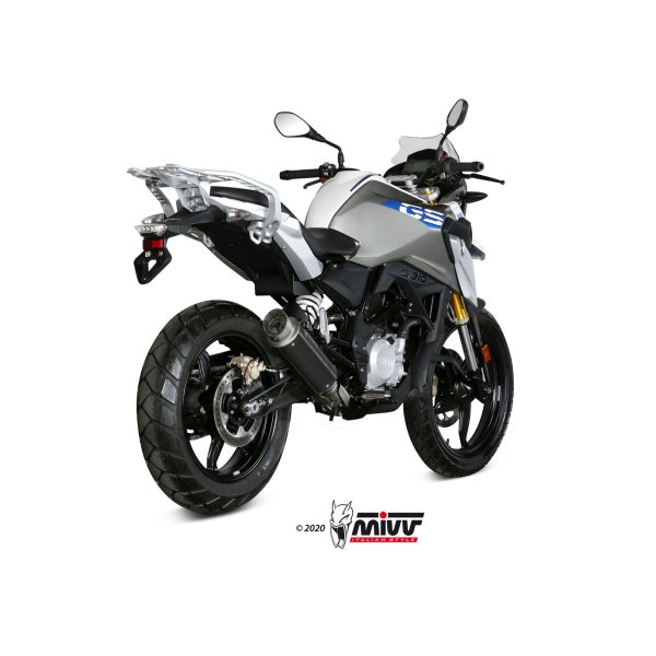 MIVV FULL SYSTEM 1x1 GPpro BLACK BMW G 310 GS 2017-24