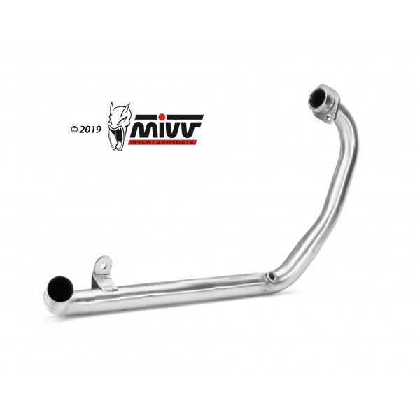 MIVV TUBO NO KAT (COMPATIBLE CON SILENCIADORES MIVV Y ORIGINALES) KAWASAKI NINJA 125 / Z125 2019-24