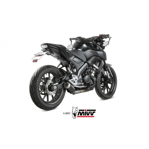 MIVV FULL SYSTEM 1x1 MK3 CARBON YAMAHA MT-125 2020-23 / YZF R125 2019-23 (1)