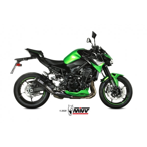 MIVV SLIP-ON MK3 CARBON KAWASAKI Z900 2020-23 (2)