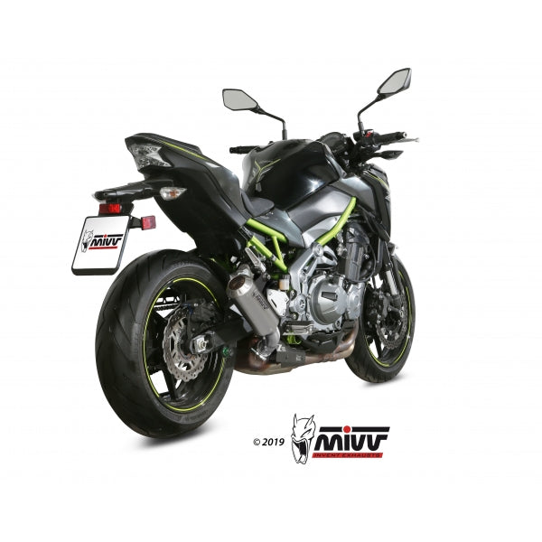 MIVV SLIP-ON MK3 ST. STEEL KAWASAKI Z900 2017-19