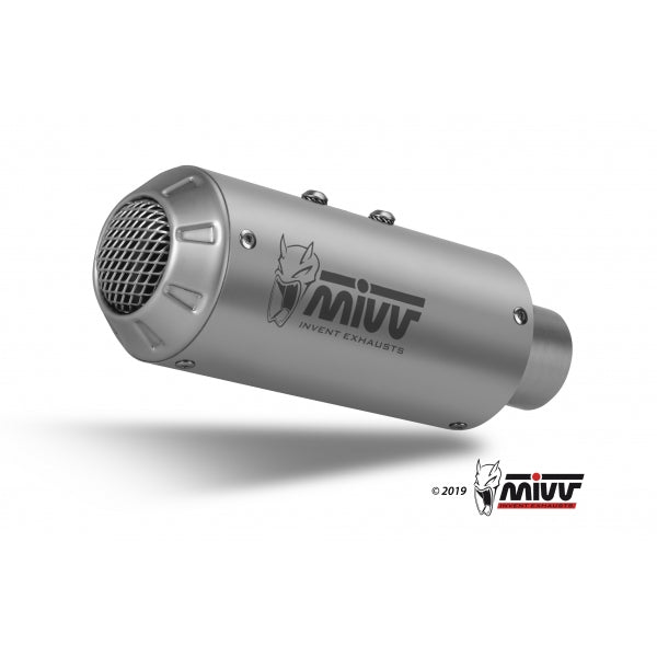 MIVV FULL SYSTEM 2x1 MK3 ST. STEEL KAWASAKI NINJA 650 / Z650 2017-23