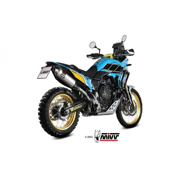 MIVV SLIP-ON DAKAR ST. STEEL YAMAHA Ténéré 700 2019-24