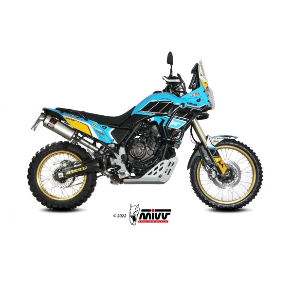 MIVV SLIP-ON DAKAR ST. STEEL YAMAHA Ténéré 700 2019-24