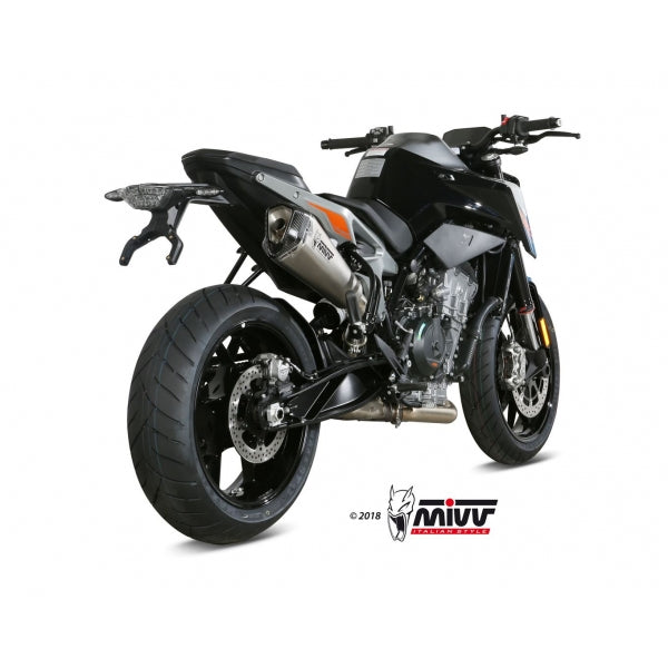 MIVV SLIP-ON DELTA RACE ST. STEEL KTM 790 DUKE 2018-20 / 890 DUKE 2020-24