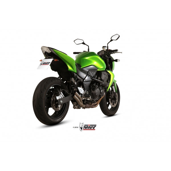 MIVV SLIP-ON DOUBLE GUN FULL TITANIUM KAWASAKI Z750 2007-14