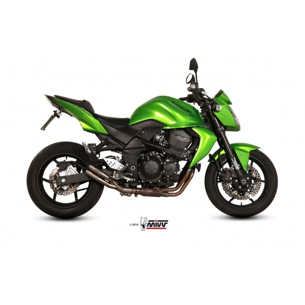MIVV SLIP-ON DOUBLE GUN FULL TITANIUM KAWASAKI Z750 2007-14