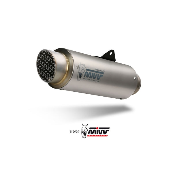 MIVV SLIP-ON GP PRO TITAN DUCATI MONSTER 821 2018-20 / MONSTER 1200 2017-21