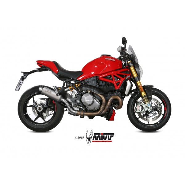 MIVV SLIP-ON GP PRO TITAN DUCATI MONSTER 821 2018-20 / MONSTER 1200 2017-21