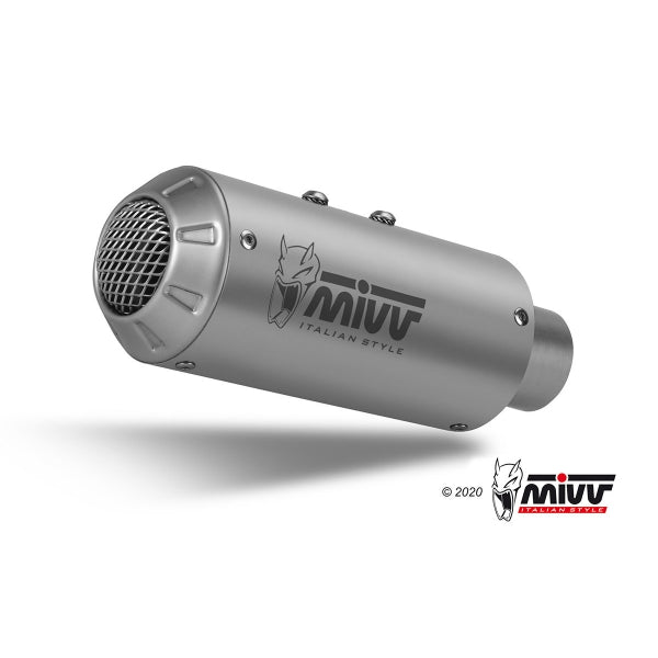 MIVV SLIP-ON MK3 ST. STEEL DUCATI MONSTER 821 2018-20 / MONSTER 1200 2017-21