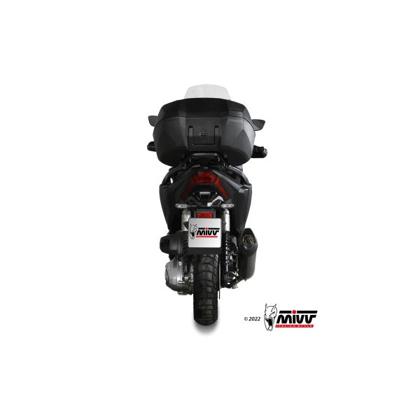 MIVV SLIP-ON MOVER BLACK HONDA ADV 350 / FORZA 350 / SH 350 2022-24