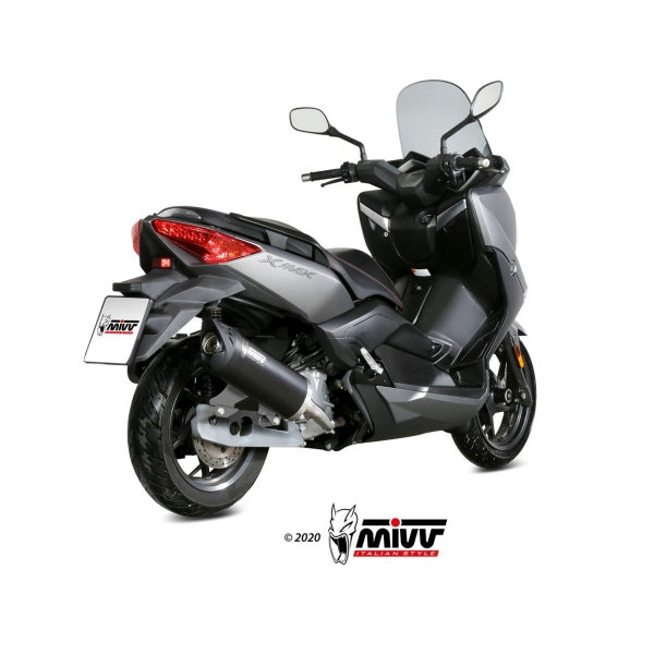 MIVV SLIP-ON MOVER BLACK YAMAHA X-MAX 125 2017-20