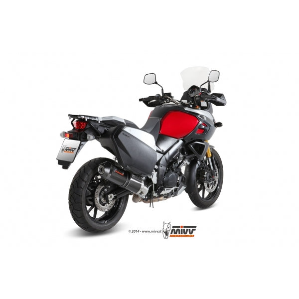 MIVV SLIP-ON OVAL CARBON WITH CARBON CAP SUZUKI DL V-STROM 1000 / XT 14-20 / V-STROM 1050 / XT 20-24