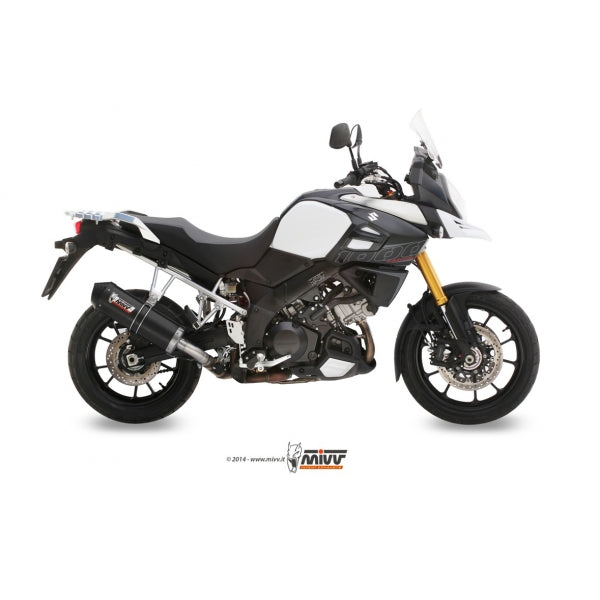 MIVV SLIP-ON OVAL CARBON WITH CARBON CAP SUZUKI DL V-STROM 1000 / XT 14-20 / V-STROM 1050 / XT 20-24