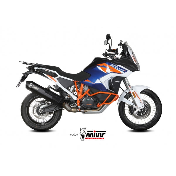 MIVV SLIP-ON SPEED EDGE BLACK HOMOLOGADO KTM 1290 SUPER ADVENTURE / R / S 2021-24