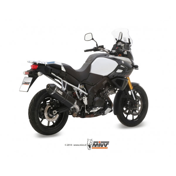 MIVV SLIP-ON SPEED EDGE BLACK SUZUKI DL V-STROM 1000 - XT 2014-20 / V-STROM 1050 - XT 2020-24