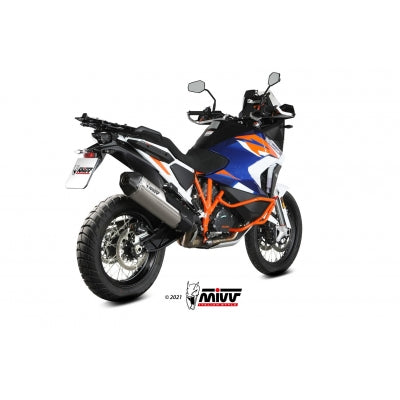 MIVV SLIP-ON SPEED EDGE TITANIUM HOMOLOGADO KTM 1290 SUPER ADVENTURE / R / S 2021-24