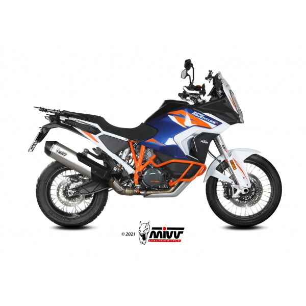 MIVV SLIP-ON SPEED EDGE TITANIUM HOMOLOGADO KTM 1290 SUPER ADVENTURE / R / S 2021-24