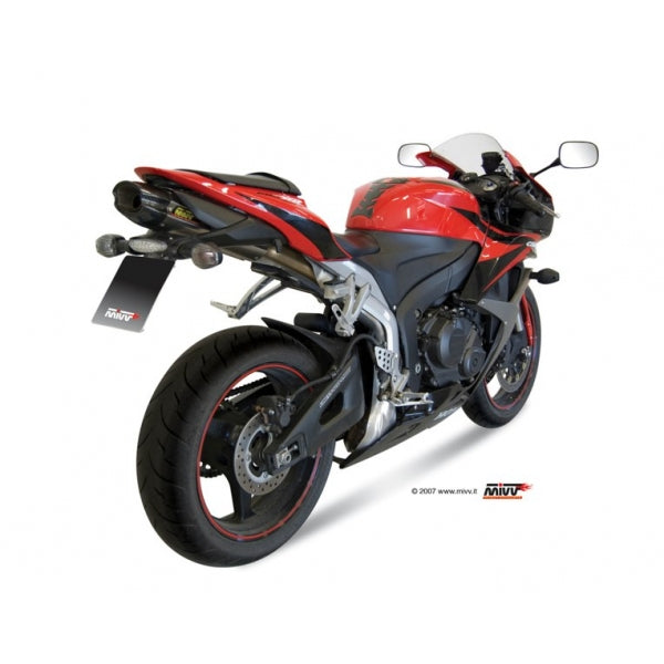 MIVV SLIP-ON SUONO ST. STEEL WITH CARBON CAP HONDA CBR 600 RR 2007-12 / CBR 600 RR 2013-16