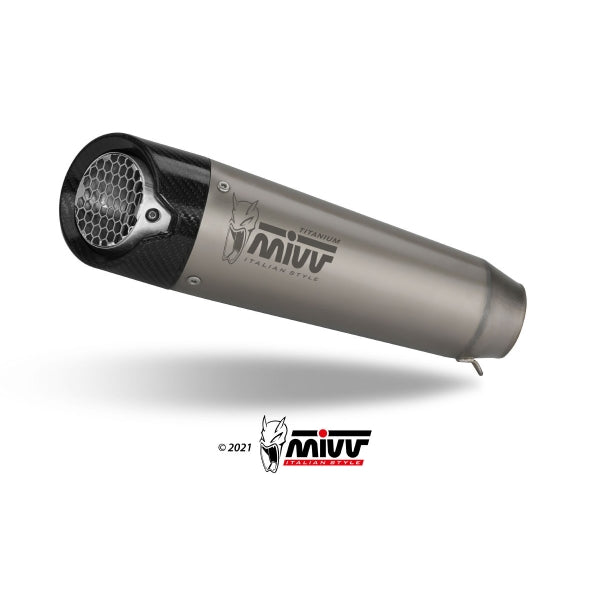 MIVV SLIP-ON X-M5 TITAN DUCATI MONSTER 937 2021-24