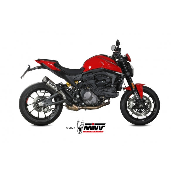 MIVV SLIP-ON X-M5 TITAN DUCATI MONSTER 937 2021-24