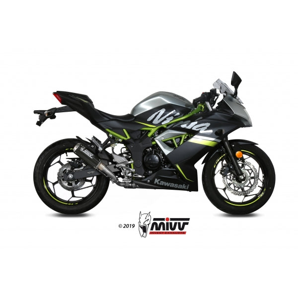 MIVV SLIP-ON MK3 CARBON KAWASAKI NINJA 125 / Z125 2019-23 (2)