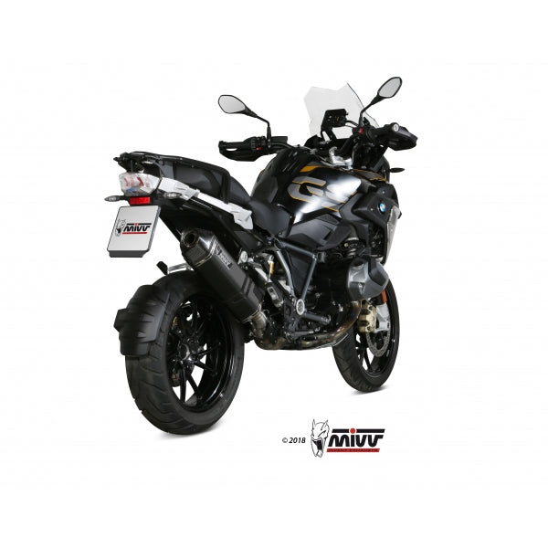 MIVV SLIP-ON SPEED EDGE BLACK BMW R 1250 GS / Adventure 2019-23