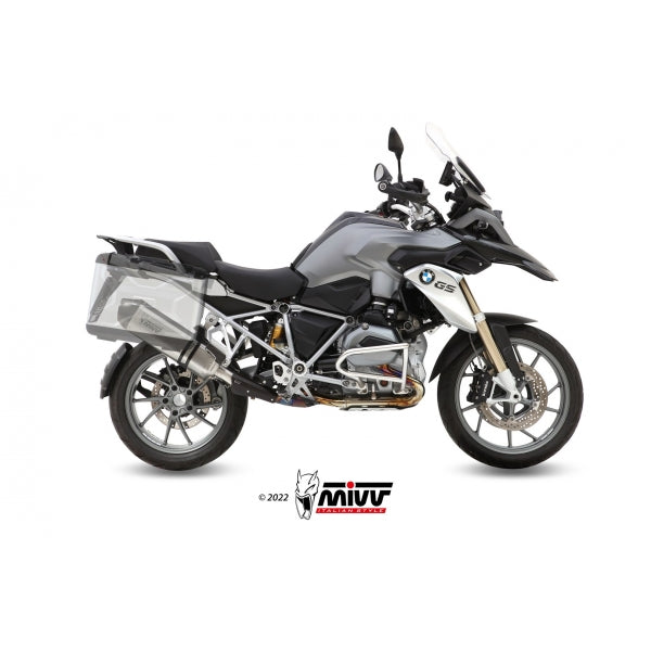 MIVV SLIP-ON SPEED EDGE TITAN WITH CARBON CAP BMW R 1200 GS / Adventure 2013-18