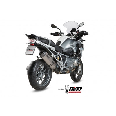 MIVV SLIP-ON SPEED EDGE TITAN WITH CARBON CAP BMW R 1200 GS / Adventure 2013-18
