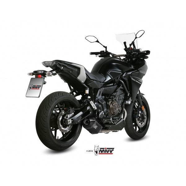 MIVV SISTEMA COMPLETO 2x1 SPEED EDGE BLACK YAMAHA Tracer 700 / GT / Tracer 7 2016-24