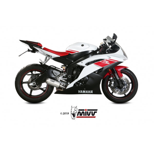 MIVV SLIP-ON MK3 ST. STEEL YAMAHA YZF 600 R6 2006-16