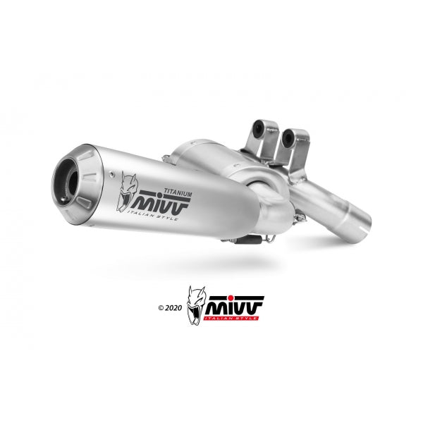 MIVV SLIP-ON X-M1 TITAN BMW F 900 XR 2020-24