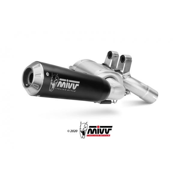 MIVV SLIP-ON X-M1 BLACK BMW F 900 XR 2020-24
