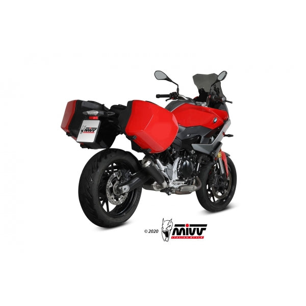 MIVV SLIP-ON X-M1 BLACK BMW F 900 XR 2020-24