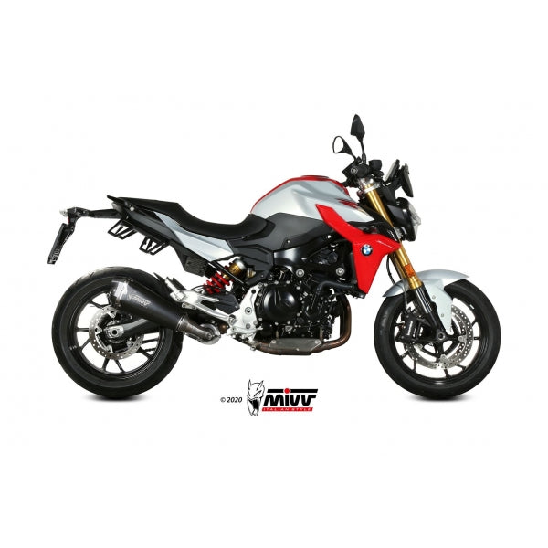 MIVV SLIP-ON DELTA RACE BLACK BMW F 900 R 2020-24