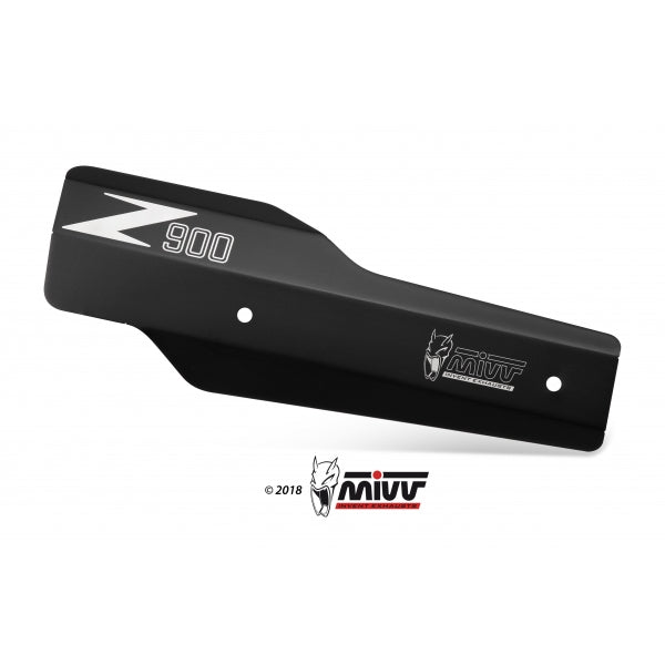 MIVV TAPA DE ACERO INOX NEGRA KAWASAKI Z900 / Z900 A2 2017-24
