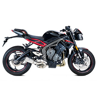 IX RACE ESCAPE RACING MK2 INOX TRIUMPH STREET TRIPLE 765 R/675 R 2017-2020